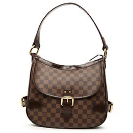 Louis Vuitton Marrone Damier Ebene Highbury