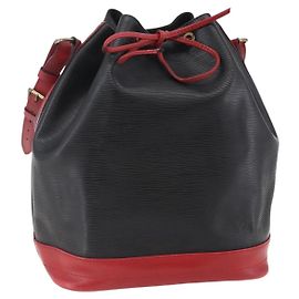 Louis Vuitton Bicolor Noe Handbag Epi Leather Large