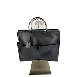 Borsa a mano Gucci in pelle nera