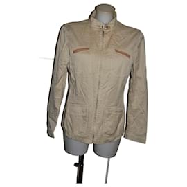 Fay Jacke aus Baumwolle beige Größe L