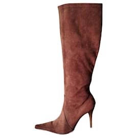 CASADEI STIEFEL AUS SCOMOSCIATA-LEDER - Casadei