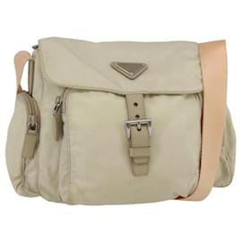 Borsa Messenger con Fibbia Prada Tessuto Piccola