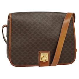 Celine Macadam Schultertasche aus PVC-Leder - Céline