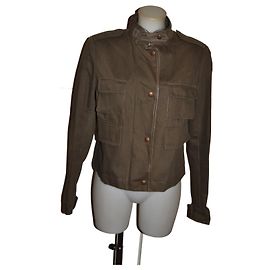 Chaqueta Sportmax de algodón caqui