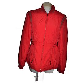 Philosophy Di Alberta Ferretti Chaqueta acolchada de invierno Philosophy Alberta Ferretti roja algodón