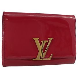 Pochette Louise en cuir verni Est-Ouest Louis Vuitton