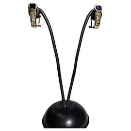 Autre Marque Orecchini in zaffiri e diamanti ORO 18K