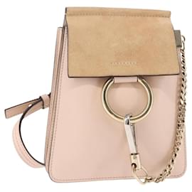 Chloé Borsa a tracolla mini Faye in pelle e suede di Chloe