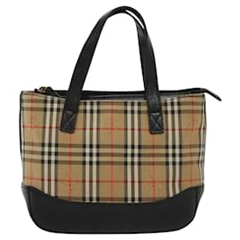 Mini bolso de Burberry con patrón de cuadros Nova