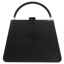Borsa a mano nera Louis Vuitton