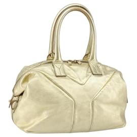 Borsa Y Easy in pelle martellata Saint Laurent