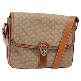 Céline Borsa a Spalla Macadam Vintage Celine in Tela e Pelle