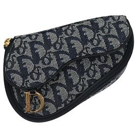 Vintage Geldbörse aus Diorissimo-Canvas mit Saddle-Muster von Christian Dior