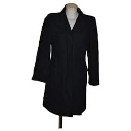 Abrigo de lana Weekend Max Mara negro
