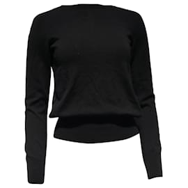 Moschino Pullover aus schwarzer Schurwolle