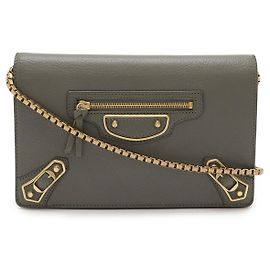 Borsa a Spalla 2 in 1 Balenciaga Classic Metallic Edge