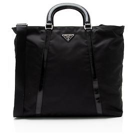 Bolso Prada Tessuto Spazzolato N/S