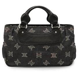 Celine Boogie Bag aus Denim-Leder - Céline