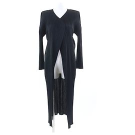 Issey Miyake Chaqueta de cárdigan de poliéster PLEATS PLEASE PP55-JA102
