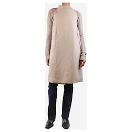 Rick Owens Chaqueta taupe Olmar y Mirta - tamaño UK 10
