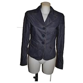 Giacca in denim blu Max & Co taglia 40 IT