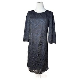 Abito Vintage Courreges Blu Nero 38/M
