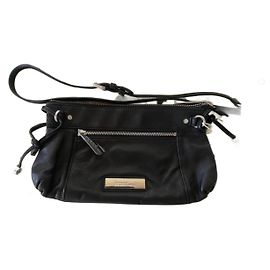 Ferré Milano Borsa a spalla nera in pelle