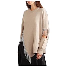 Christopher Kane, Wollpullover mit ausgeschnittenen Kristallverzierungen von Christopher Kane