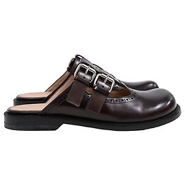 Mule Mary Jane Campo Loewe in pelle marrone