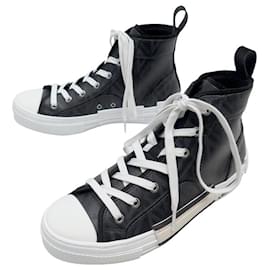NUOVE SCARPE CHRISTIAN DIOR BASKET B23 39.5 CD DIAMANTI IN CANVAS