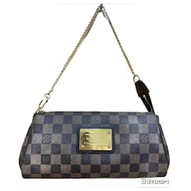 Clutch Louis Vuitton Eva in pelle marrone