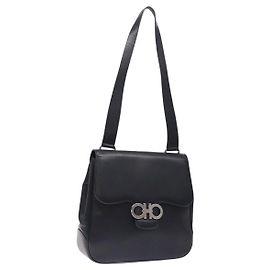 Borsa a Spalla Gancini in Pelle Salvatore Ferragamo