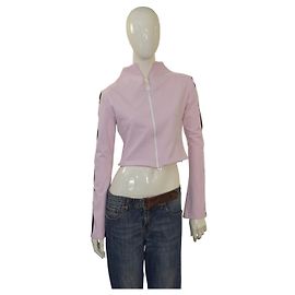 Autre Marque Giacca Port De Bras Arrow con maniche lunghe scolpite in rosa Chantilly taglia L