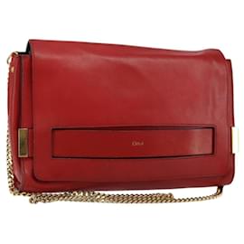 Chloé Clutch in pelle media Chloe Elle con catena