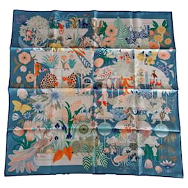 Edición muy limitada (100 ejemplares) bufanda Hermès 90 "Paraíso precioso"