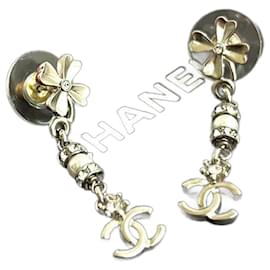 Chanel Coco Mark Kleeblatt Ohrringe