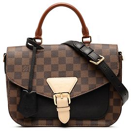 Louis Vuitton Marrone Damier Ebene Beaumarchais