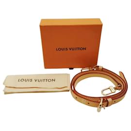 Beige Leder Schultergurt von Louis Vuitton