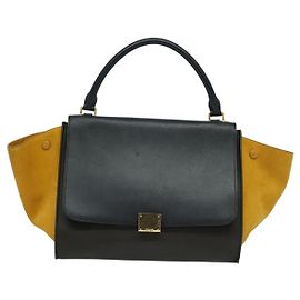 Céline Celine Trapeze Leather with Suede Medium