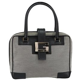 Borsa Gucci Vintage quadrata G in tela