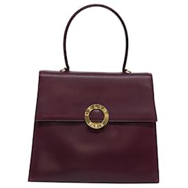 Borsa a mano in pelle con logo circolare Celine - Céline
