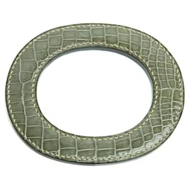 Pulsera o Colgante Isthme L Verde Cuero Hermes - Hermès