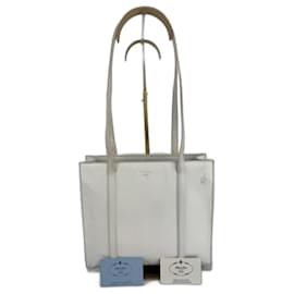Borsa a spalla Prada in pelle bianca 295