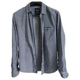 Autre Marque Camicia Salsa Slim Fit in cotone uomo M