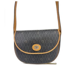 Borsa a tracolla Dior, nera, in pelle.296