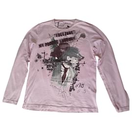Salsa Sweatshirt Pink Cotton Size M - Autre Marque