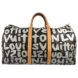 Borsa Boston Keepall 50 Monogram Graffiti Louis Vuitton