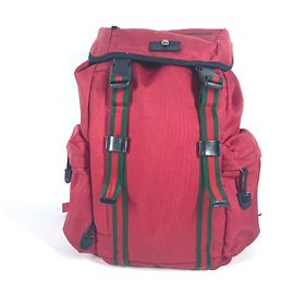 Gucci Sherry Line Rucksack mit Techno-Logo Tigerkopf