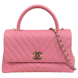 Borsa a Spalla Chanel Coco Handle 29 V-Stitch