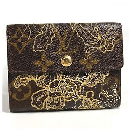 Cartera compacta Ludlow bordada Monogram Dante de Louis Vuitton